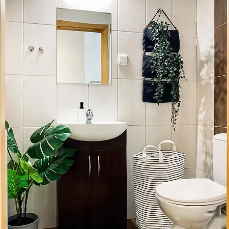 Premium For 6 People With Parking Next To Tauron Arena, Cracow Center 公寓 *